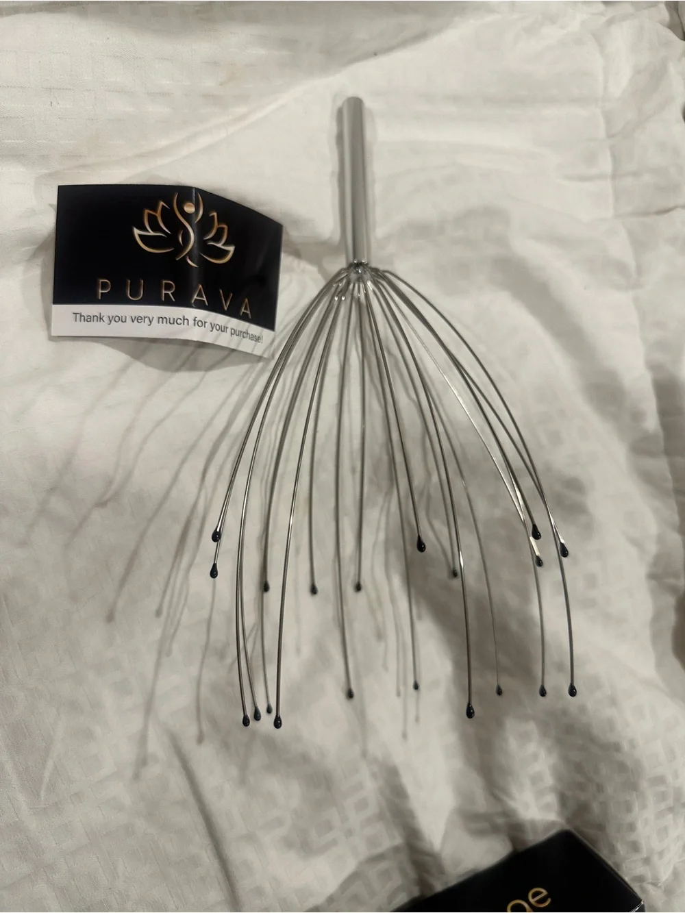 100% pure titanium needle Scalp Head Massager